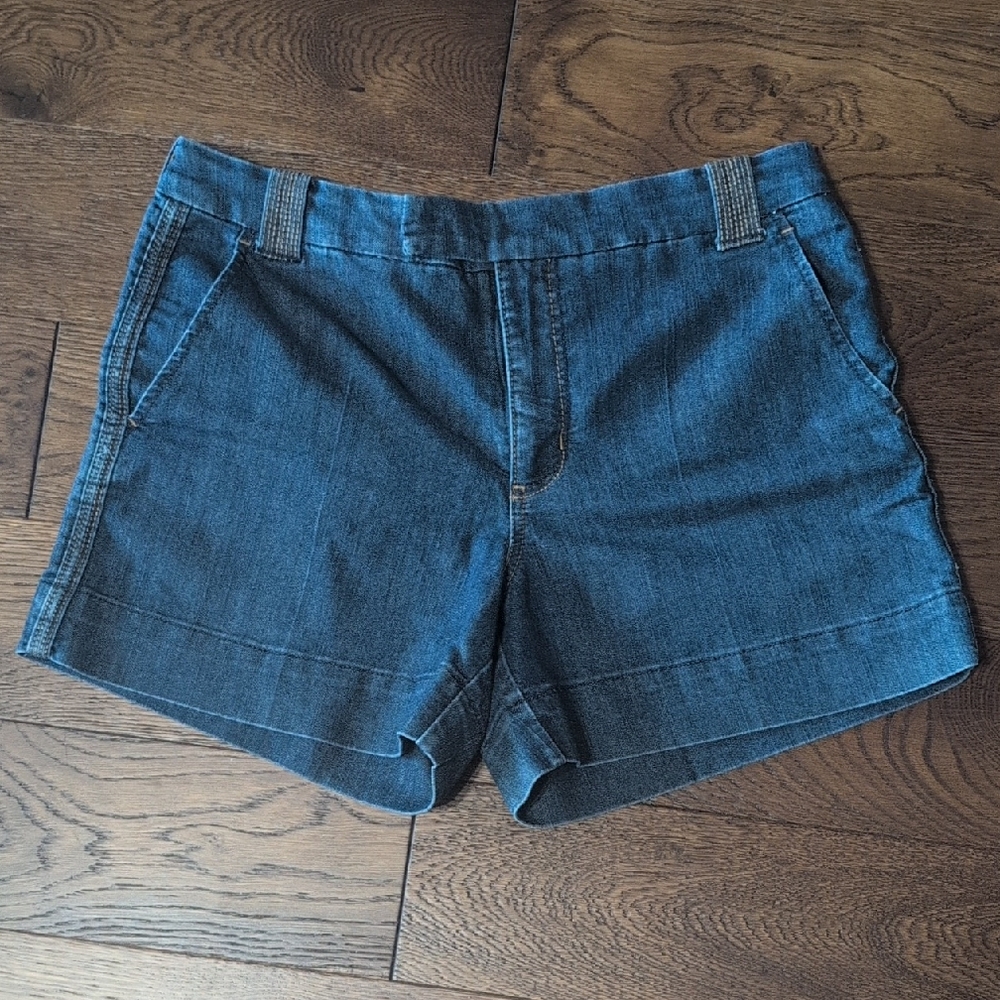 Anne Klein Blue Jean Shorts Classic Denim Style